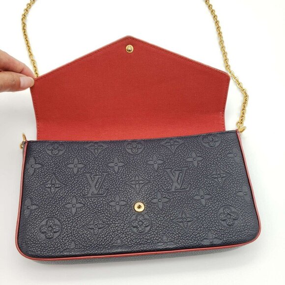 100% Authentic Louis Vuitton Pochette Felicie Monogram Shoulder Bag 620-102224 - Picture 11 of 15
